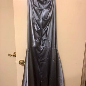 Blue Mermaid formal gown